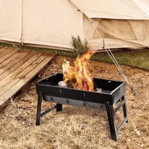 ( )화로대 접이식 중형 그릴 캠핑화로