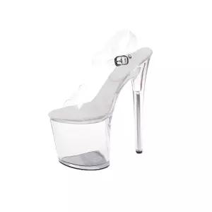 바디프로필 통굽구두 피트니스대회 슈즈 유리구두 대회용 가보시 킬힐 웨딩