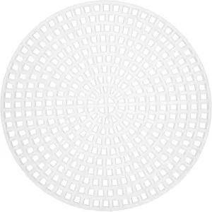 메카닉시티 10pcs 3 플라스틱 메쉬 캔버스 시트 13 카운트 자수 니트 크로셰 아크릴 실 제작용 둥근 바늘