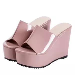 통굽슬리퍼 웨딩촬영 가보시구두 통굽 키높이 미인대회 웨딩슈즈