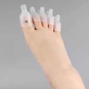 페디큐어 051HUW19 젤 제거 클립 5개입 페디제거 페디집게 셀프