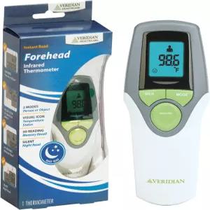 베리디안 헬스케어 적외선 체온계 이마 측정 1초 판독 위생적인 비접촉 온 가족 케어 3년 보증
