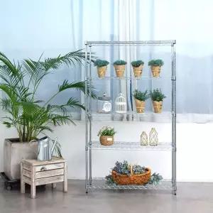 대건통상메탈 스탠드선반 900 5단 실버