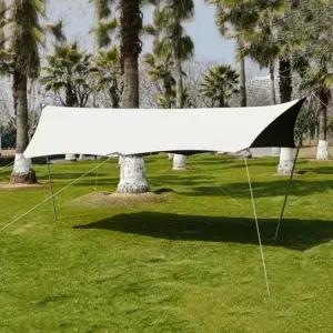 (선택 육각형 헥사타프)대형 육각 타프 암막 그늘막 가림막 캠핑 차박 어닝