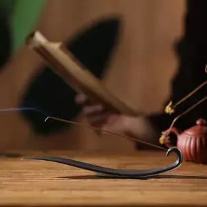 [하프클럽/셀러허브]소형 도자기 버드나무 잎 인센스홀더