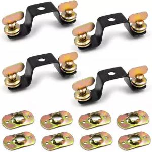 무빙 헤드 라이트 브리지 커넥터 트러스 클램프 스테이지 브래킷 간격 10.5cm 퀵 잠금 조리개 직경 12mm