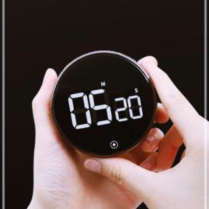 [2개구성] 스터디 볼륨조절 간편조작 다이얼 LED 학습 E 시계 IPWBF9328