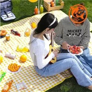 대형 방수 피크닉 매트 정원 야외 캠핑 바닥 트립 안전소재