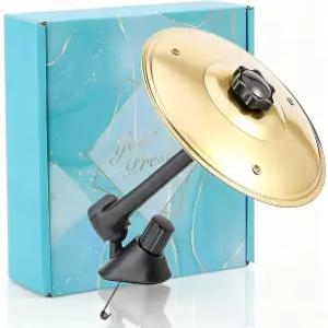 홈라비 자동차 충돌 심벌 에어 벤트 미니 심볼 드럼 카 센터용 운전자용 뮤지컬 액세서리 음악 애호가