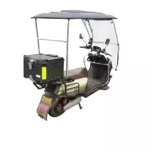 캐노피 오토바이 지붕 비바람 2륜 전면 덮개 앞유리