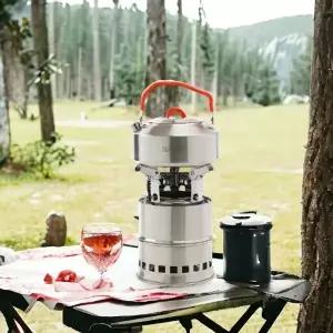 ( )캠핑 낚시 주전자 스토브 세트1L