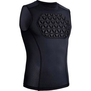 LEGENDFIT 청소년 야구 가슴 보호대 패딩 서포트 하트 흉골 가드 소프트볼 압박 셔츠 풋볼