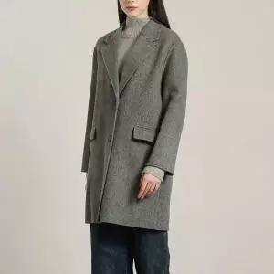 체크싱글 핸드메이드코트 A5WAH814