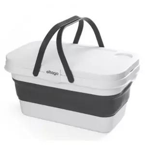 (옵션 화이트)올타고 폴딩박스 피그닉 캠핑 수납 정리 박스 화이트