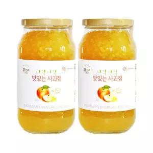 복음자리 사각사각 맛있는 사과잼 810g x 2개