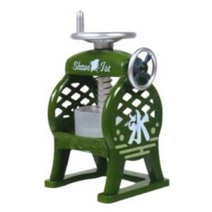 빙수기 빈티지 스타일 얼음 분쇄기 가정용 팥빙수 제조기