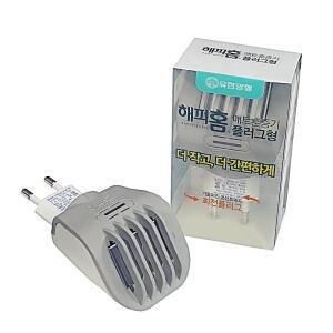 [2개구성] 유한양행 플러그형 리필미포함 약 매트 해피홈 훈증기 모기 LW8FBF23