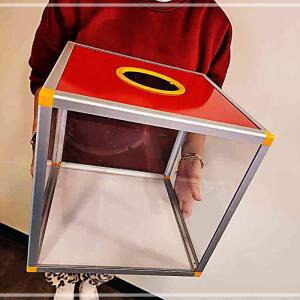 수입 추첨박스 동호회 생일 연말모임 공 케이스 대형 응모상자 30cm 행운 함 뽑기 이벤트용품 LWFGIE72