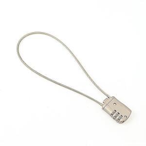 [2개구성] 업체HYJU협력체 와이어 다이얼 버튼식 번호 문고리 자전거 블랙 시건장치 자물쇠 LWE168A2