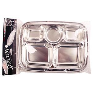 [2개구성] 어린이식판 애기식판 아기식판 스텐락 유아용식판 간식쟁반 따이어트배식판 BHW1E314D