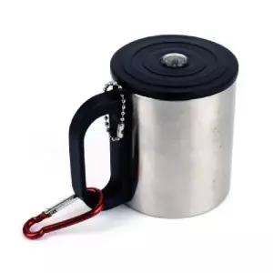 ( )200ml 나침반 캠핑컵 뚜껑컵 손잡이 보온머그컵 스텐레스컵