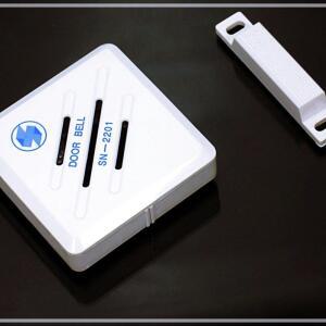 [2개구성] 자석방식 벨 창 방범 방자 호출 출입 센서 보안 업소 경보 초인 도어 문 지 종 감 KW9F2ECA