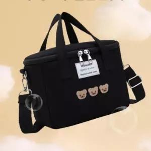 곰돌이 보냉백 런치백 피크닉 도시락 보온보냉 가방 나들이 소풍 직장인