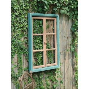 사각 창문 프레임 나무 창문틀 오브제 장식 우드 빈티지 부수고 카페 나무색