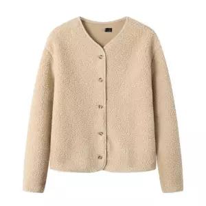 여성 보아 후리스 보아털 재킷 니코앤드 뽀글이 플리스 자켓