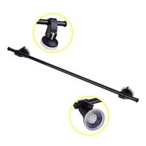 [2개구성] 흡착식 수건걸이 약60cm 무타공 간편설치 수건거치대 욕실용 수건대 욕실정리용품 KWB8B080