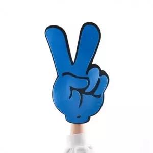 대형 치어리더도구 블루 손가락장갑 33cm 체육대회응원용품