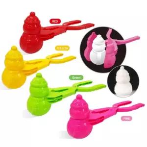 알라딘 눈 오리 눈사람 스노우볼 메이커 대형 눈집게 제조기 눈만들기 플유 눈뭉치기 1p