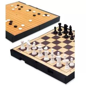 체스판 명인 바둑 체스 중형 자석 양면 휴대용 M 250