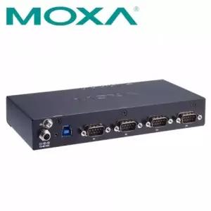 [셀러에이드]MOXA USB3.0 to 4포트 RS232/422/485 아이솔레이션 시리얼 컨버터 UPort