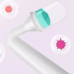 ( )여행용 휴대용 수동 비데 캠핑 핸드 물분사기 400ml