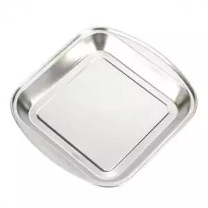 사각 간식접시 스테인리스그릇 1구 스테인레스식기