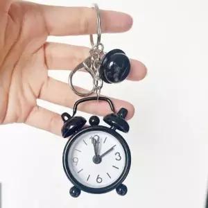 휴대용 미니 알람 탁상 자명종 키링 시계 집들이 선물
