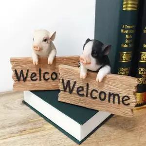 [하프클럽/셀러허브]웰컴 돼지 2컬러 데코용품 장식품 인테리어소품