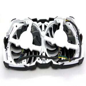 MSI RX570 ARMOR 8G 비디오 카드 PLD09210S12HH DC12V 0.40A 1Set 용 기존 쉘 프레임 팬