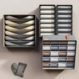 온더벨라 프리미엄 패브릭 양말정리함 수납함 3종세트