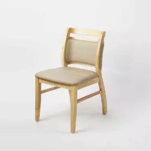 [우아미가구]보레 원목 1인 식탁 의자