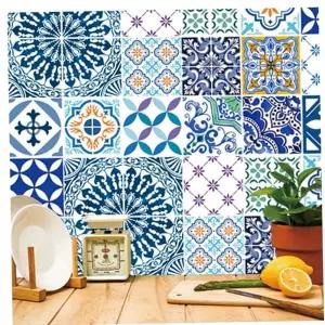 타일 간편 DIY 모던 엔틱타일 북유럽풍_블루 HP-7001 인테리어