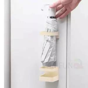 [라일리생활건강] Rly 부착 우산꽂이 베이지 현관문우산꽂이 우산꽃이 우