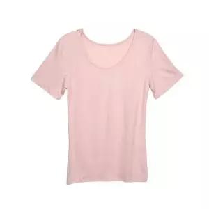 [라일리여성언더웨어] Rly 소프트 라운드 여성 반팔런닝 이너웨어 스포츠웨어