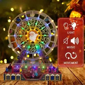 오르골 관람차 크리스마스 인테리어 장식 선물 뮤직박스 빈티지 멜로디 무