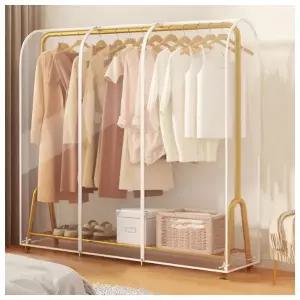 드레스룸 투명 스탠드 행거 커버(150cm)