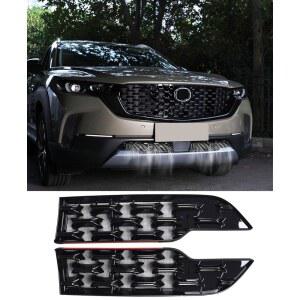 2024 2026 마쓰다 CX50 하이브리드를 위한 버벤벤, 304 스테인리스 스틸 메시, 프론트 범퍼 버그 가드 그릴 커버 트림 자동차 외장 액세서리 프로텍터가 포함된 2023-2025 2세대 전면 인서트 하이브리드용 버벤