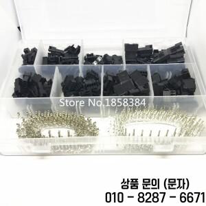 520 개/대 2.5mm 피치 3 4 핀 JST SM 암수 플러그 하우징 헤더 압착 단자 커넥터 키트