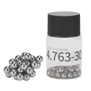 산악 자전거 허브 베어링 스틸 볼, 로드 휠 비즈 부품, 실용적 사용, 6.35mm, 1 병