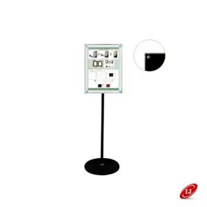 자석형 스탠드 ZP-3513K A3 검정 분체도장 간판 POP 배너 현수막 피오피 전단 베너